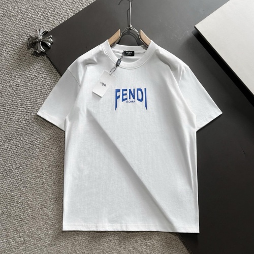 Fendi T-Shirts Short Sleeved For Unisex #1186022 $45.00 USD, Wholesale Replica Fendi T-Shirts