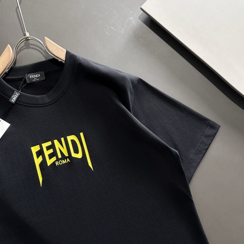 Replica Fendi T-Shirts Short Sleeved For Unisex #1186024 $45.00 USD for Wholesale
