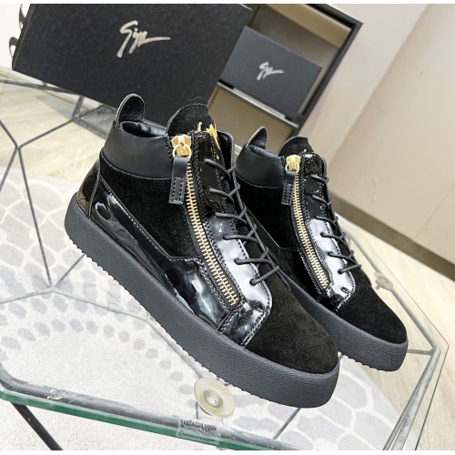 Giuseppe Zanotti High Tops Shoes For Men #1186154 $92.00 USD, Wholesale Replica Giuseppe Zanotti High Tops Shoes