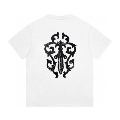 Replica Chrome Hearts T-Shirts Short Sleeved For Unisex #1186168 $40.00 USD for Wholesale