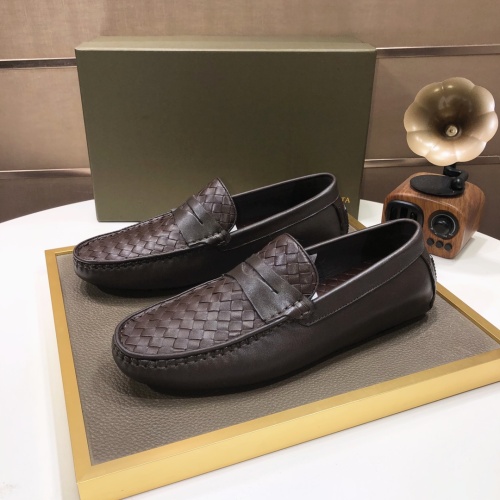 Bottega Veneta BV Leather Shoes For Men #1186184 $76.00 USD, Wholesale Replica Bottega Veneta BV Leather Shoes