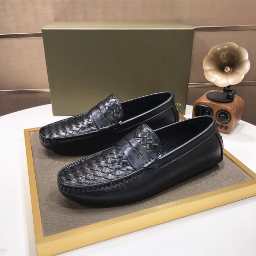 Bottega Veneta BV Leather Shoes For Men #1186185 $76.00 USD, Wholesale Replica Bottega Veneta BV Leather Shoes
