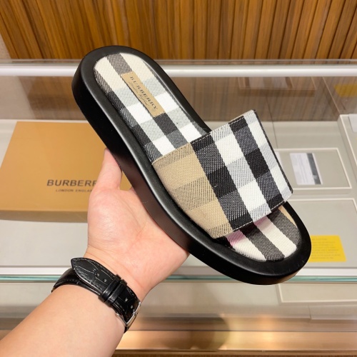 Replica Burberry Slippers For Men #1186242 $60.00 USD for Wholesale