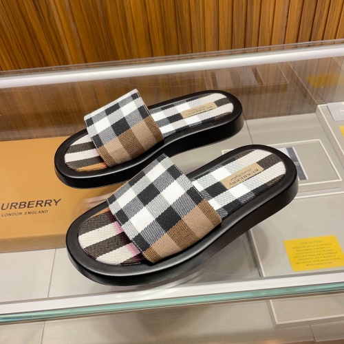 Burberry Slippers For Men #1186243 $60.00 USD, Wholesale Replica Burberry Slippers
