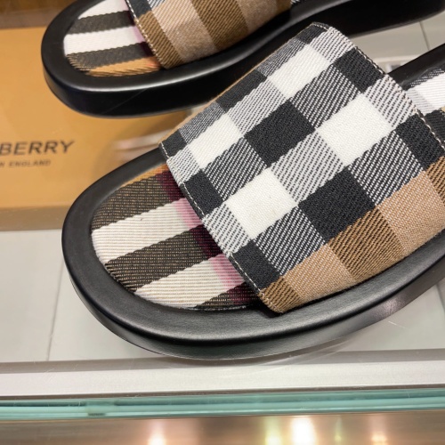 Replica Burberry Slippers For Men #1186243 $60.00 USD for Wholesale