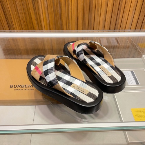 Replica Burberry Slippers For Men #1186246 $60.00 USD for Wholesale