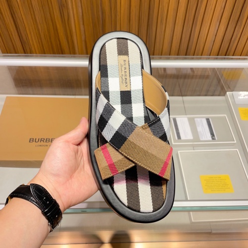 Replica Burberry Slippers For Men #1186246 $60.00 USD for Wholesale
