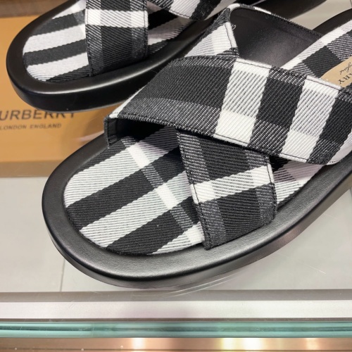Replica Burberry Slippers For Men #1186249 $60.00 USD for Wholesale
