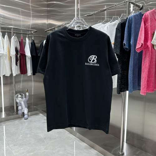Balenciaga T-Shirts Short Sleeved For Unisex #1186285 $45.00 USD, Wholesale Replica Balenciaga T-Shirts