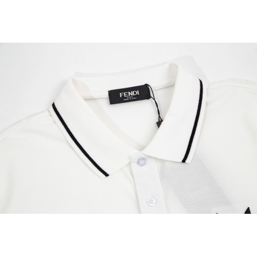 Replica Fendi T-Shirts Short Sleeved For Unisex #1186295 $45.00 USD for Wholesale