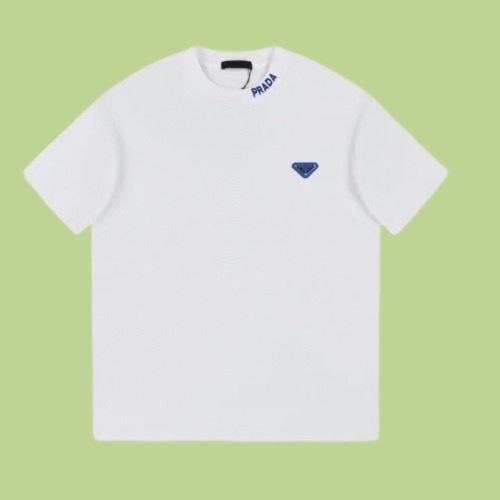 Prada T-Shirts Short Sleeved For Unisex #1186431 $41.00 USD, Wholesale Replica Prada T-Shirts