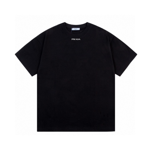 Prada T-Shirts Short Sleeved For Unisex #1186433 $40.00 USD, Wholesale Replica Prada T-Shirts