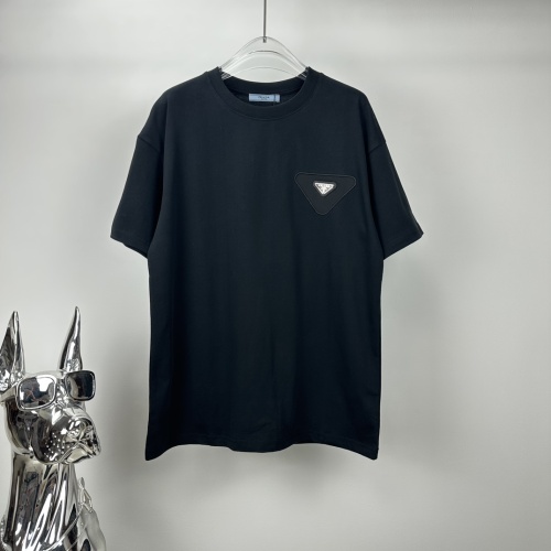 Prada T-Shirts Short Sleeved For Unisex #1186435 $40.00 USD, Wholesale Replica Prada T-Shirts
