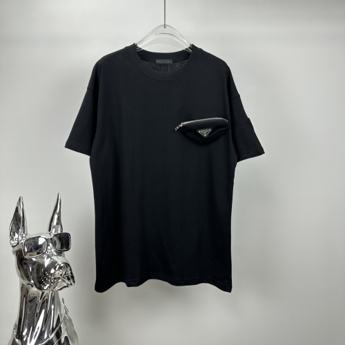 Prada T-Shirts Short Sleeved For Unisex #1186438 $41.00 USD, Wholesale Replica Prada T-Shirts