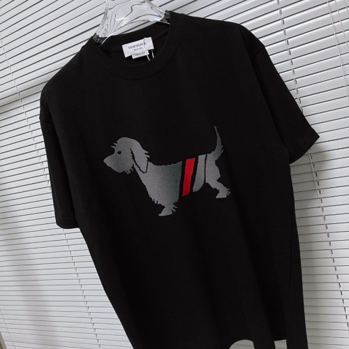Replica Thom Browne TB T-Shirts Short Sleeved For Unisex #1186442 $41.00 USD for Wholesale