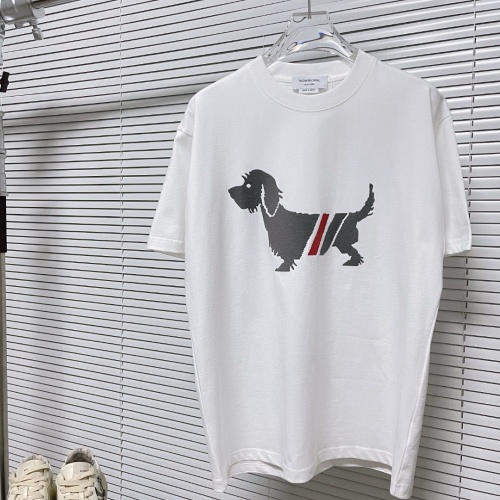 Thom Browne TB T-Shirts Short Sleeved For Unisex #1186443 $41.00 USD, Wholesale Replica Thom Browne TB T-Shirts