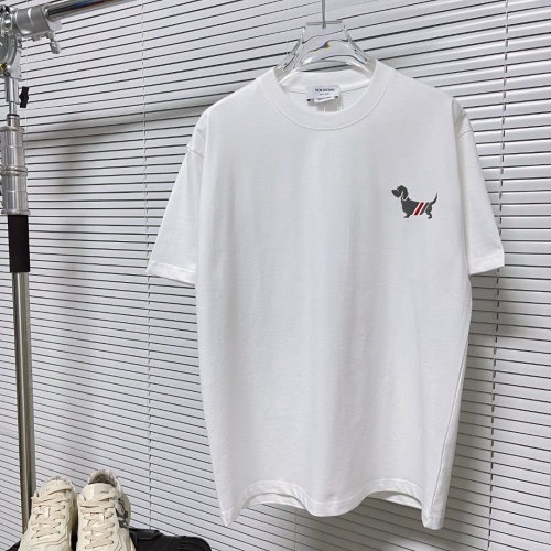 Thom Browne TB T-Shirts Short Sleeved For Unisex #1186445 $41.00 USD, Wholesale Replica Thom Browne TB T-Shirts
