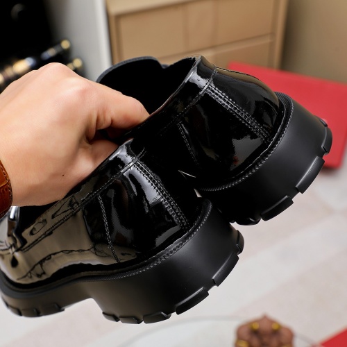 Replica Salvatore Ferragamo Leather Shoes For Men #1186490 $96.00 USD for Wholesale