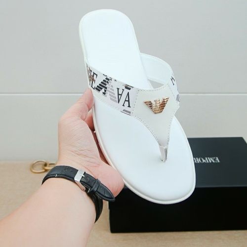Replica Armani Slippers For Men #1186531 $42.00 USD for Wholesale