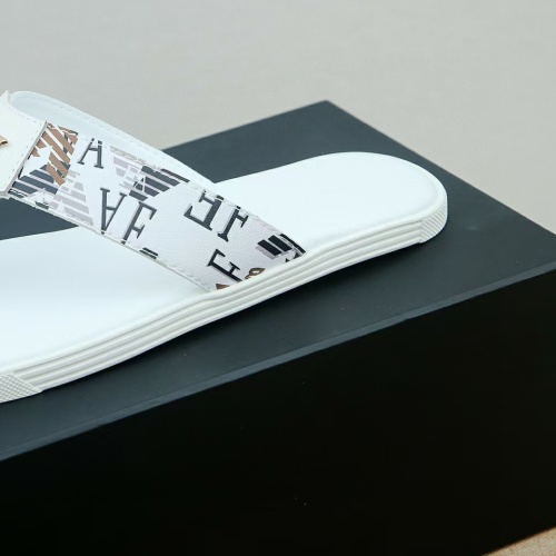 Replica Armani Slippers For Men #1186531 $42.00 USD for Wholesale