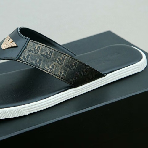 Replica Armani Slippers For Men #1186536 $42.00 USD for Wholesale