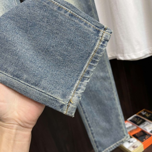 Replica Fendi Jeans For Men #1186541 $72.00 USD for Wholesale