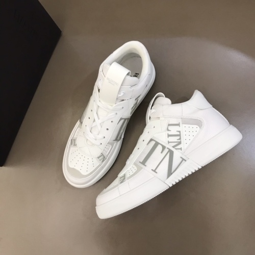 Valentino High Tops Shoes For Men #1186565 $85.00 USD, Wholesale Replica Valentino High Tops Shoes