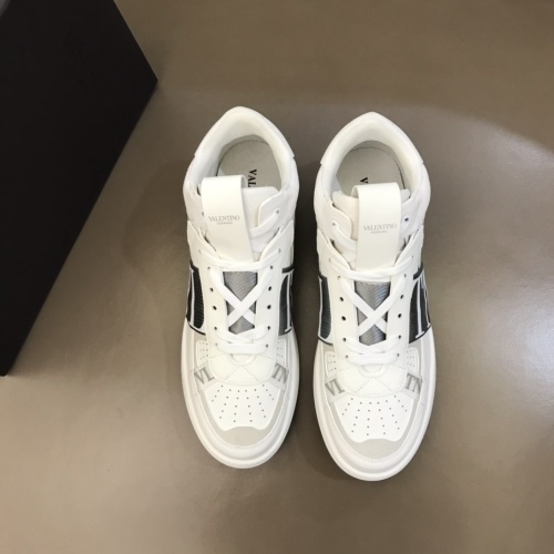 Replica Valentino High Tops Shoes For Men #1186566 $85.00 USD for Wholesale
