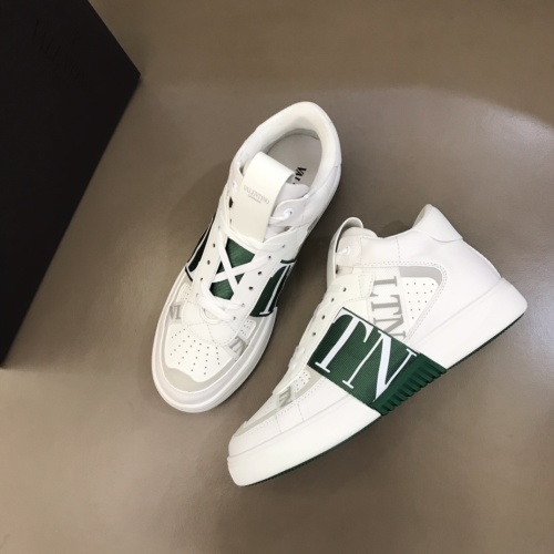 Valentino High Tops Shoes For Men #1186569 $85.00 USD, Wholesale Replica Valentino High Tops Shoes