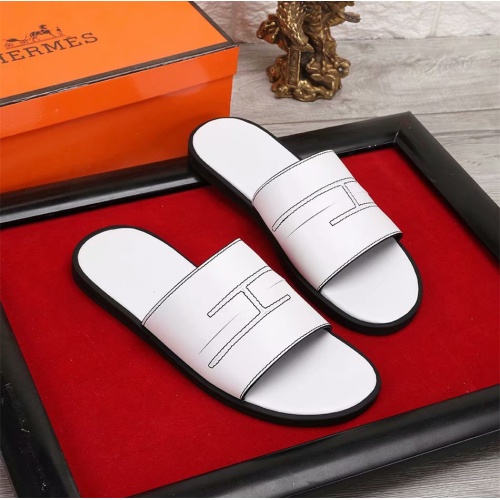 Hermes Slippers For Men #1186605 $45.00 USD, Wholesale Replica Hermes Slippers