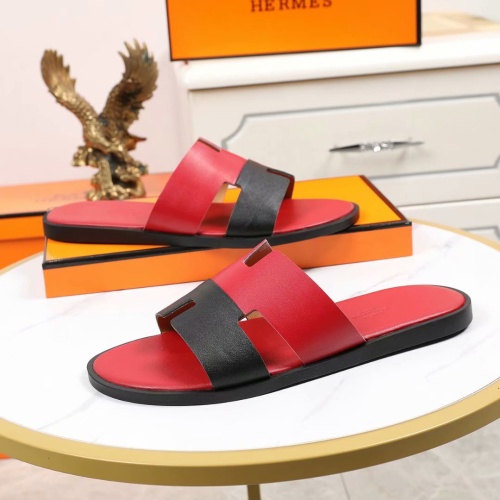 Replica Hermes Slippers For Men #1186612 $45.00 USD for Wholesale
