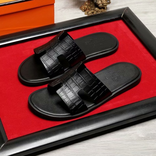 Hermes Slippers For Men #1186615 $45.00 USD, Wholesale Replica Hermes Slippers