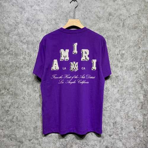 Amiri T-Shirts Short Sleeved For Unisex #1186728 $39.00 USD, Wholesale Replica Amiri T-Shirts