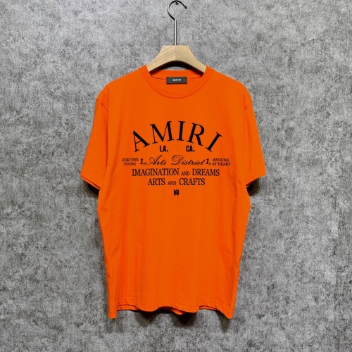 Amiri T-Shirts Short Sleeved For Unisex #1186740 $39.00 USD, Wholesale Replica Amiri T-Shirts