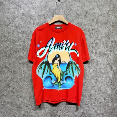 Amiri T-Shirts Short Sleeved For Unisex #1186761 $39.00 USD, Wholesale Replica Amiri T-Shirts