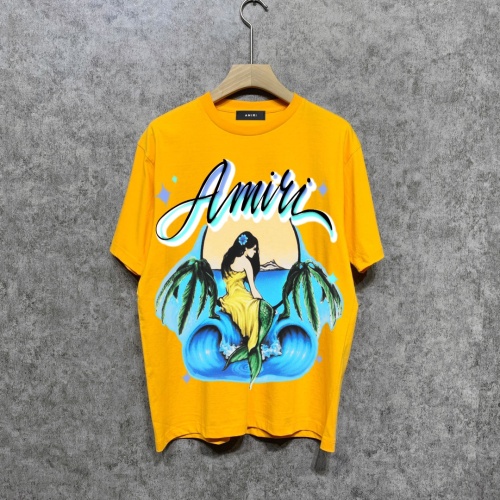 Amiri T-Shirts Short Sleeved For Unisex #1186763 $39.00 USD, Wholesale Replica Amiri T-Shirts
