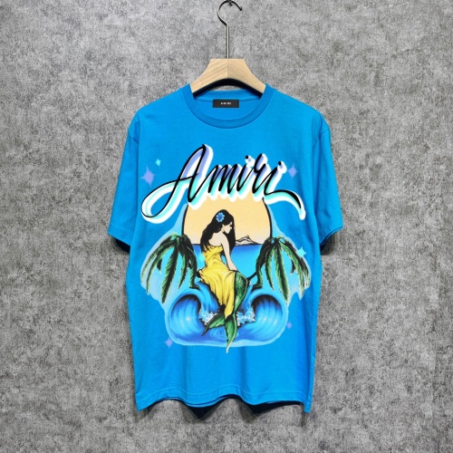 Amiri T-Shirts Short Sleeved For Unisex #1186766 $39.00 USD, Wholesale Replica Amiri T-Shirts