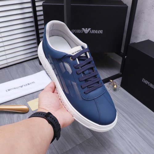 Replica Armani Casual Shoes For Men #1186885 $80.00 USD for Wholesale