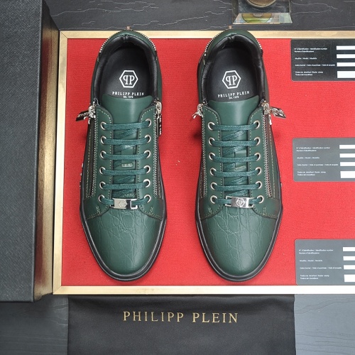 Replica Philipp Plein Casual Shoes For Men #1187210 $82.00 USD for Wholesale