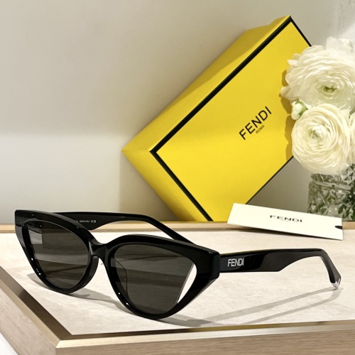 Fendi AAA Quality Sunglasses #1187267 $60.00 USD, Wholesale Replica Fendi AAA Quality Sunglasses