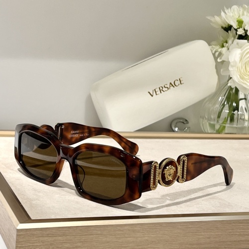 Versace AAA Quality Sunglasses #1187349 $64.00 USD, Wholesale Replica Versace AAA Quality Sunglasses