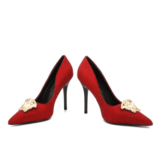 Replica Versace High-Heeled Shoes For Women #1187392 $80.00 USD for Wholesale