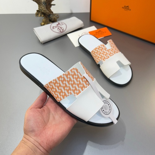 Replica Hermes Slippers For Men #1187471 $45.00 USD for Wholesale