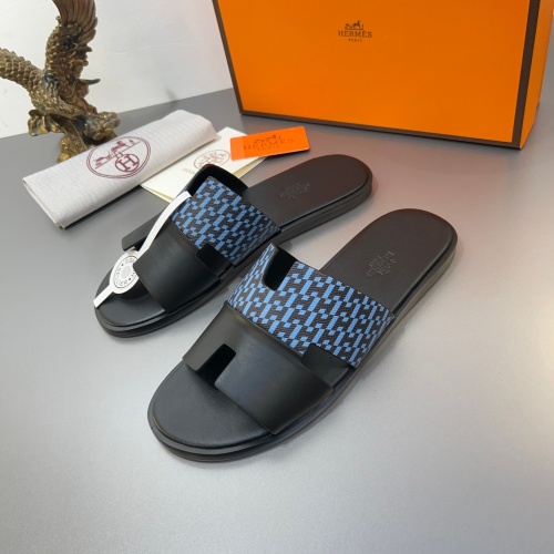 Hermes Slippers For Men #1187473 $45.00 USD, Wholesale Replica Hermes Slippers