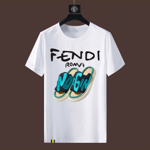 Fendi T-Shirts Short Sleeved For Men #1187506 $40.00 USD, Wholesale Replica Fendi T-Shirts