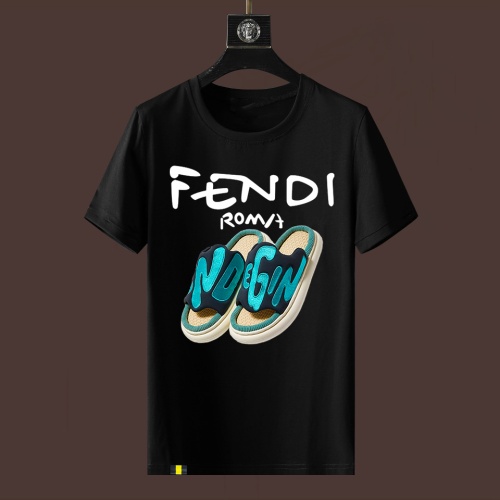 Fendi T-Shirts Short Sleeved For Men #1187507 $40.00 USD, Wholesale Replica Fendi T-Shirts