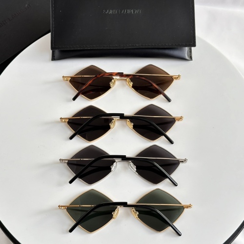 Replica Yves Saint Laurent YSL AAA Quality Sunglasses #1187539 $48.00 USD for Wholesale