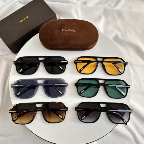 Replica Tom Ford AAA Quality Sunglasses #1187610 $45.00 USD for Wholesale