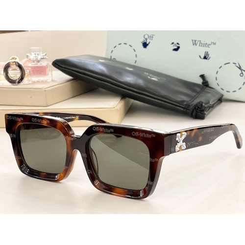 Off-White AAA Quality Sunglasses #1187697 $64.00 USD, Wholesale Replica Off-White AAA Quality Sunglasses