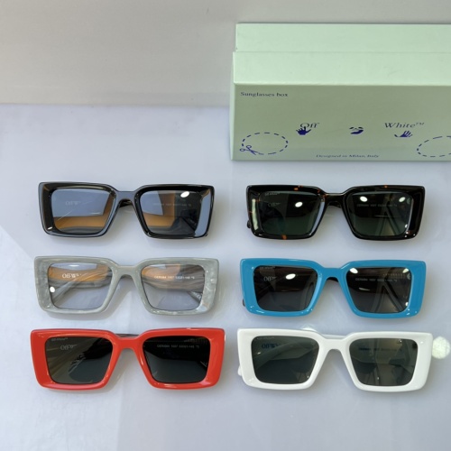 Replica Off-White AAA Quality Sunglasses #1187710 $48.00 USD for Wholesale